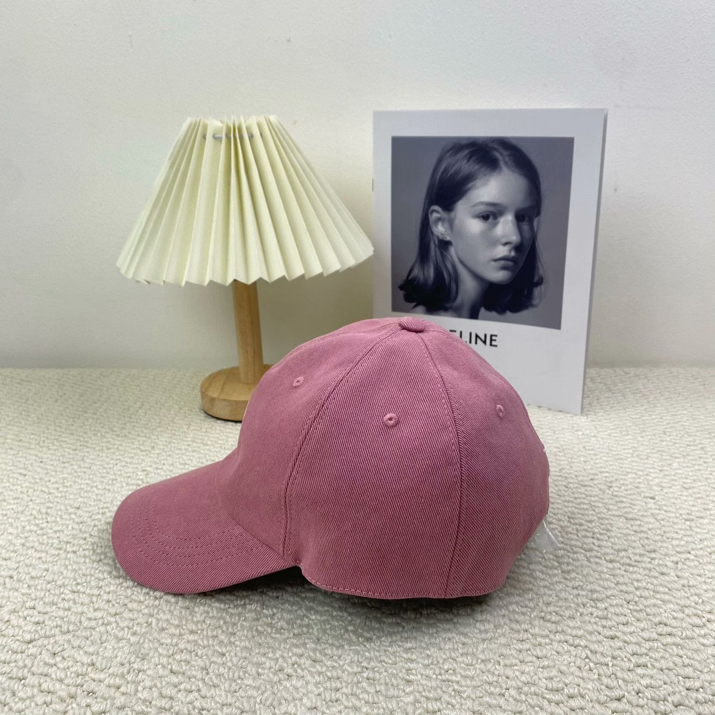 Brunello Cucinelli Brunello Cucinelli Embroidered Pink Hat one size Men Size ONE SIZE - 2 Thumbnail