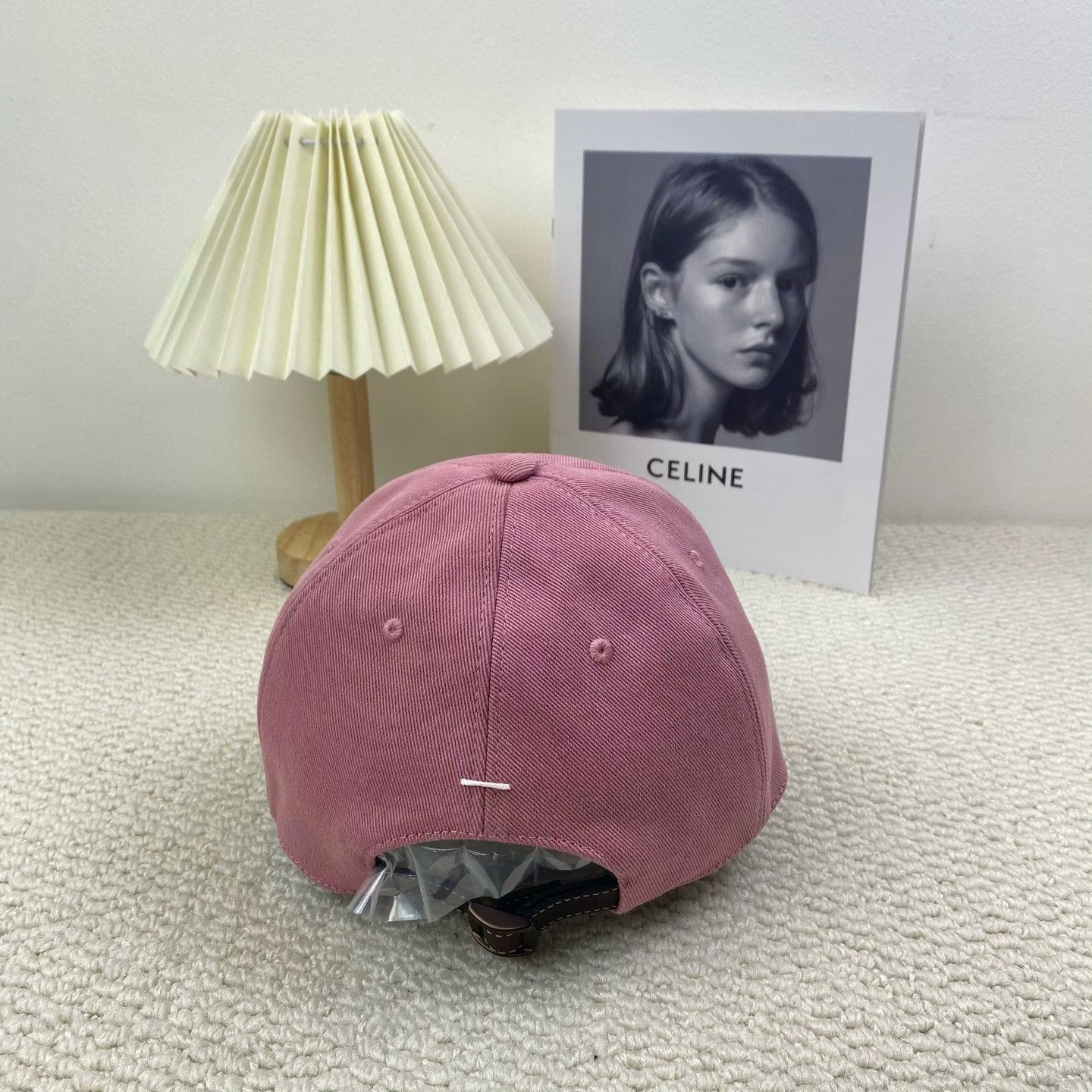 Brunello Cucinelli Brunello Cucinelli Embroidered Pink Hat one size Men Size ONE SIZE - 3 Thumbnail