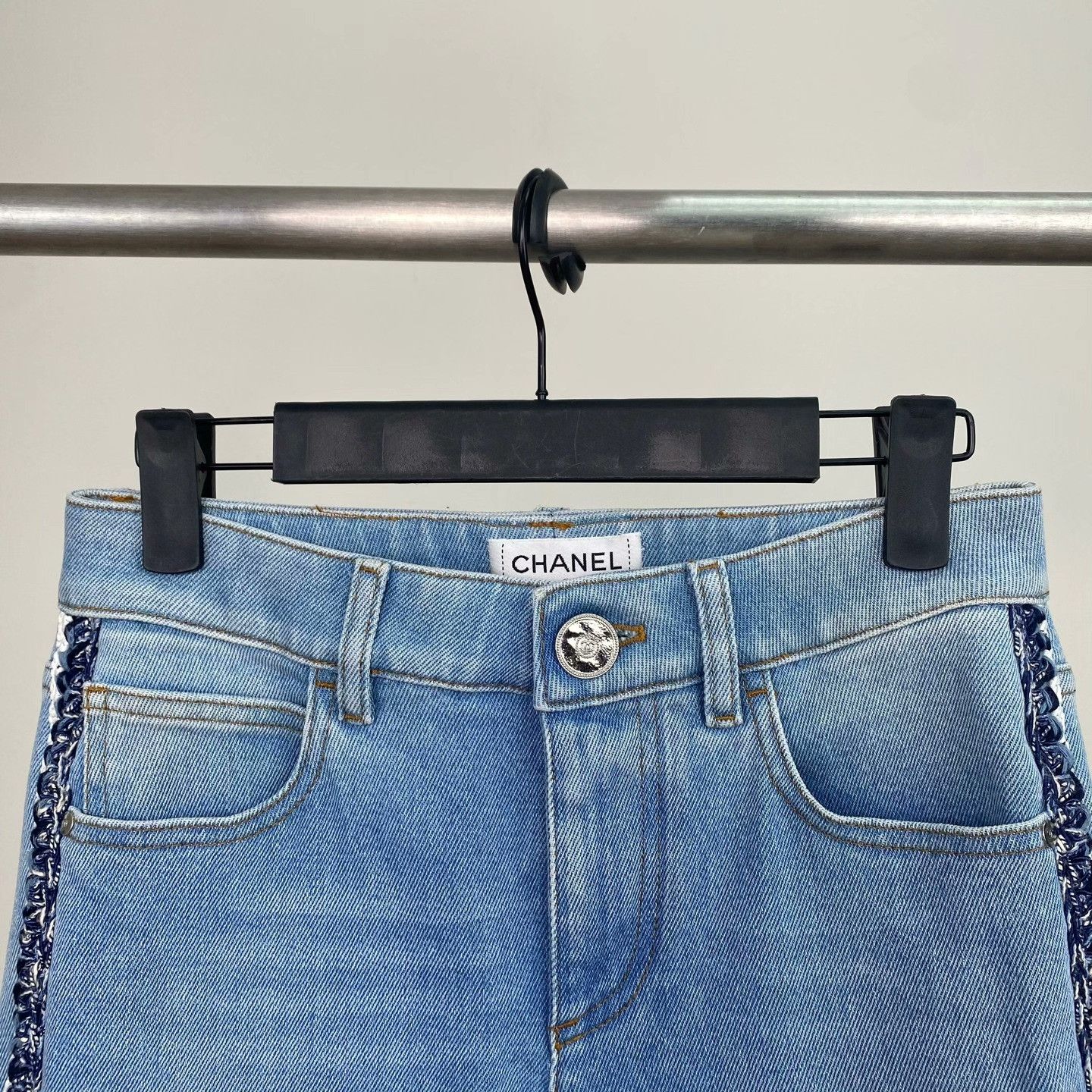 Chanel Chanel Denim Jeans 34 Women Size 34" / US 12 / IT 48 - 3 Thumbnail