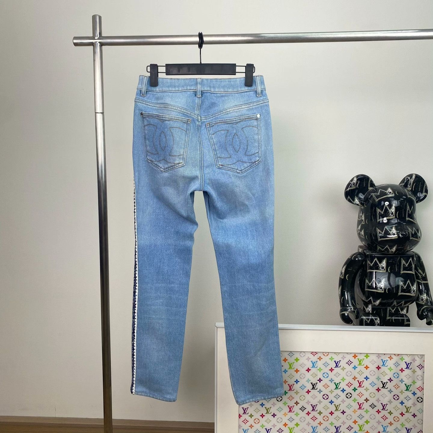 Chanel Chanel Denim Jeans 34 Women Size 34" / US 12 / IT 48 - 2 Thumbnail