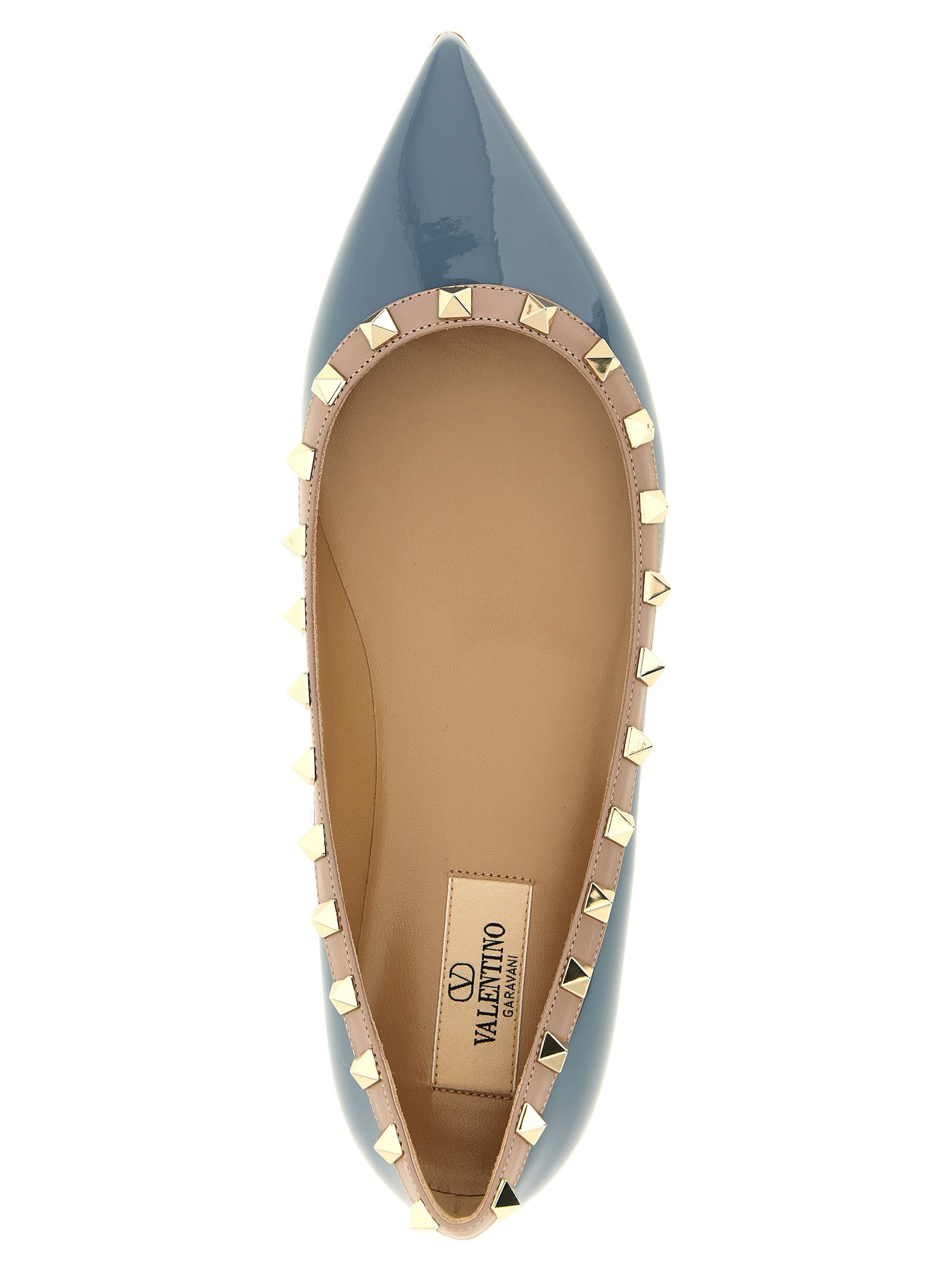 Valentino Valentino Garavani 'Rockstud' Ballet Flats Size US 9 / IT 39 - 4 Thumbnail