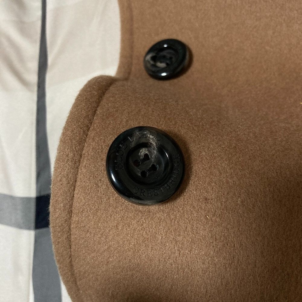 Other Other BLUE LABEL CRESTBRIDGE Fine Wool Stand Collar Coat Textile Outerwear 55B07-420 DUTY FREE for USA Size ONE SIZE - 5 Thumbnail
