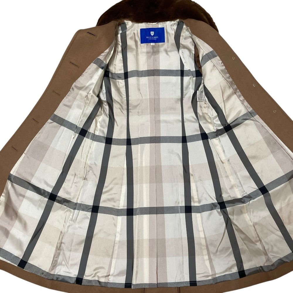 Other Other BLUE LABEL CRESTBRIDGE Fine Wool Stand Collar Coat Textile Outerwear 55B07-420 DUTY FREE for USA Size ONE SIZE - 3 Thumbnail