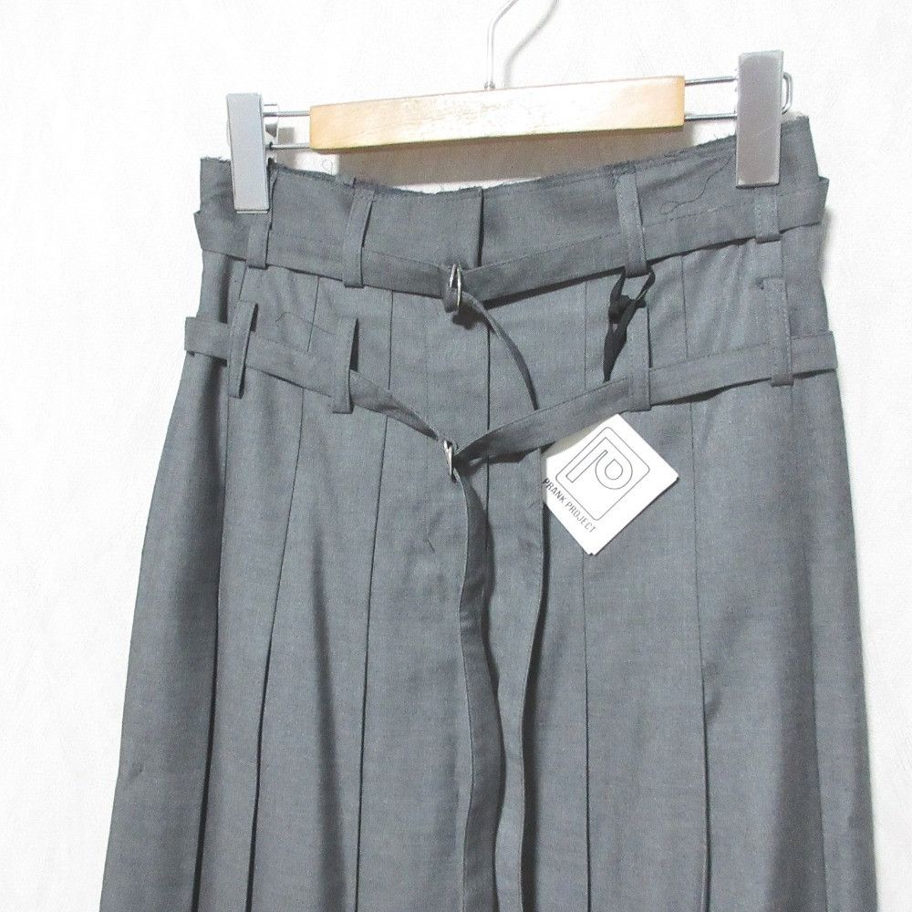 Other Other PRANK PROJECT Front Pleats Skirt Textile Skirts 31242516101 DUTY FREE for USA Size ONE SIZE - 3 Thumbnail