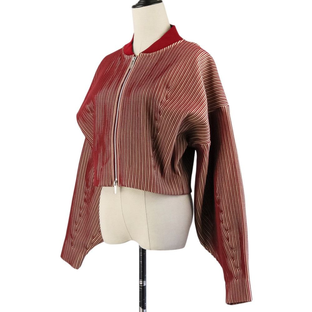Other Other CFCL HYPHA CROPPED BOMBER JACKET Knit Jacket Textile Outerwear CF008KC045 DUTY FREE for USA Size ONE SIZE - 2 Thumbnail
