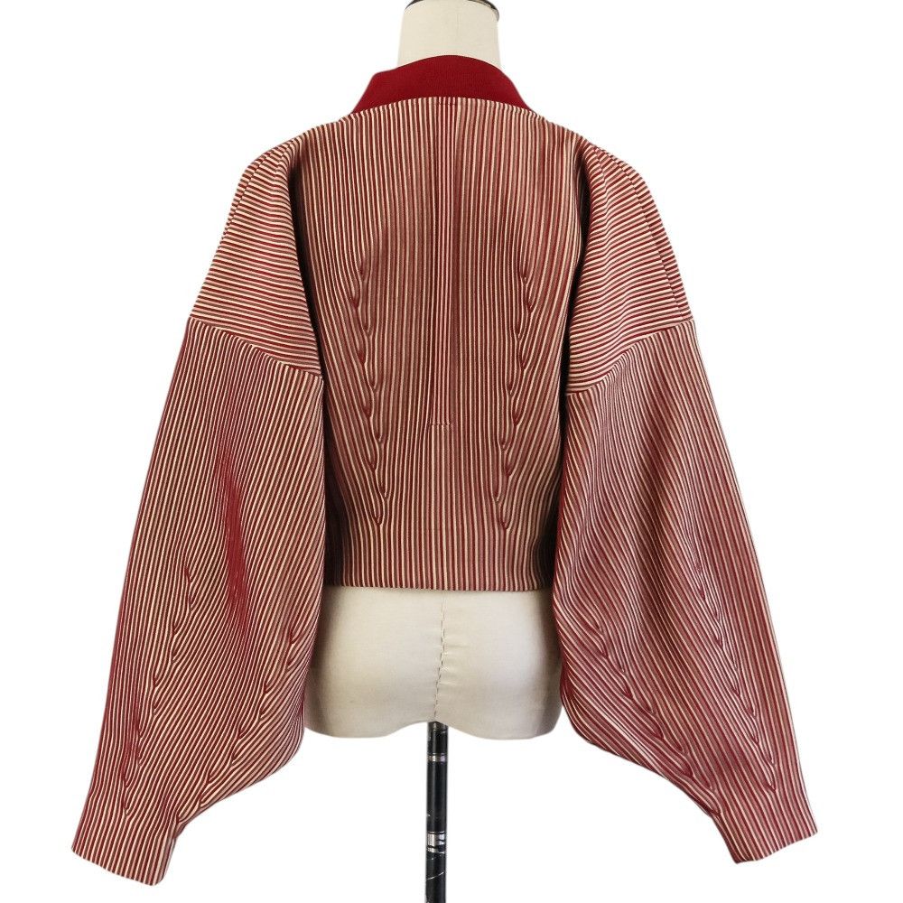 Other Other CFCL HYPHA CROPPED BOMBER JACKET Knit Jacket Textile Outerwear CF008KC045 DUTY FREE for USA Size ONE SIZE - 4 Thumbnail