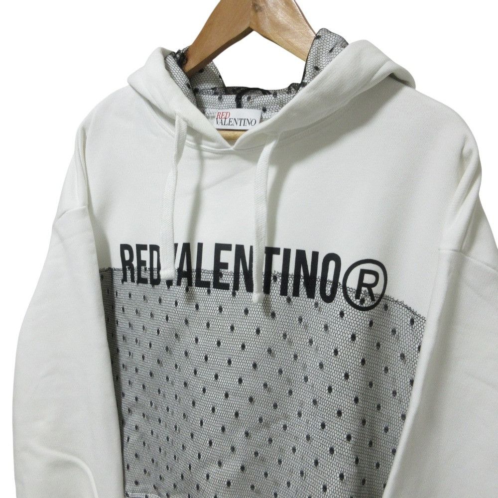 Other Other RED Valentino Lace Hoodie Textile Sweatshirts & Hoodies DUTY FREE for USA Size ONE SIZE - 4 Thumbnail