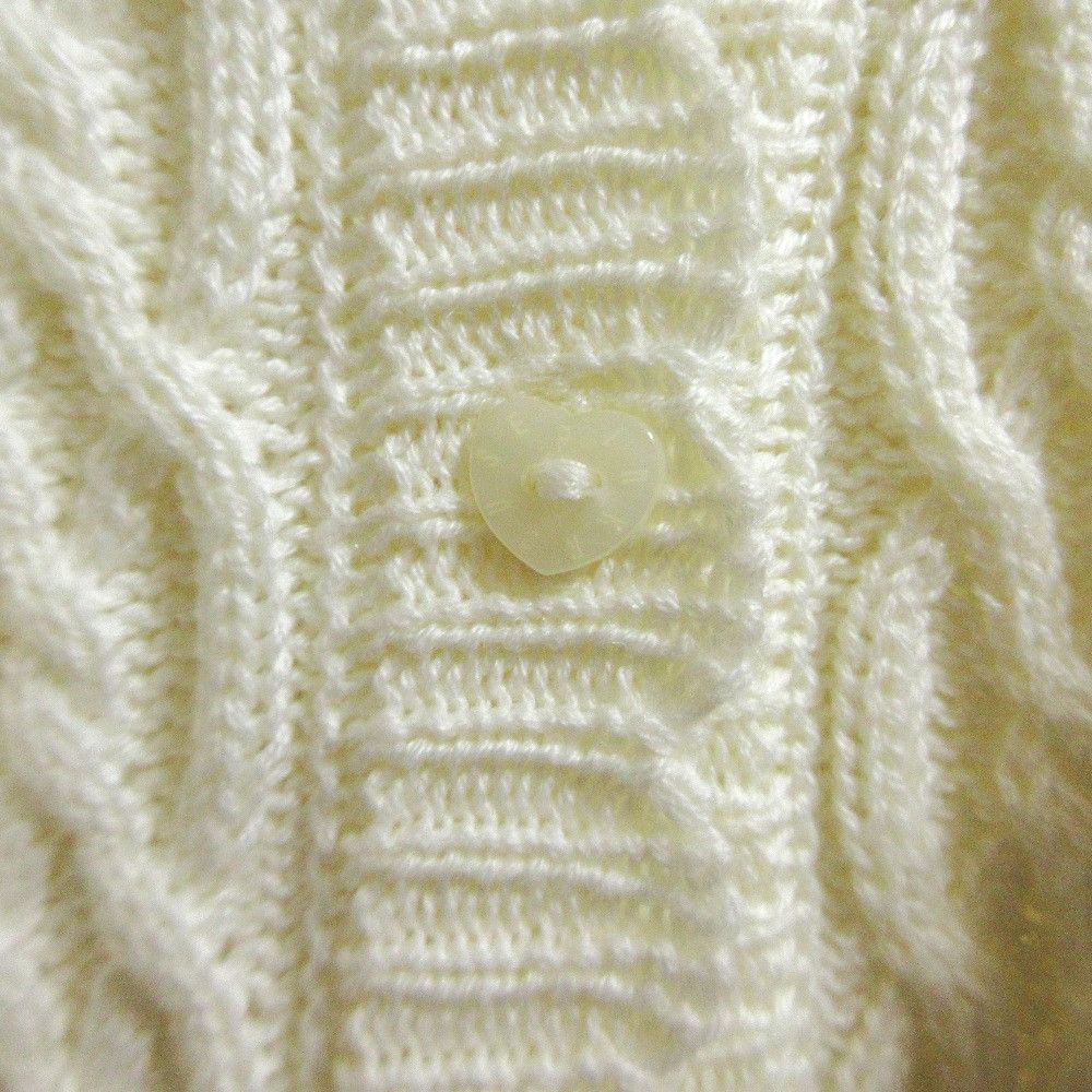 Other Other PINK HOUSE Crochet Knit Cardigan Textile Tops A2191KCD374 DUTY FREE for USA Size ONE SIZE - 3 Thumbnail