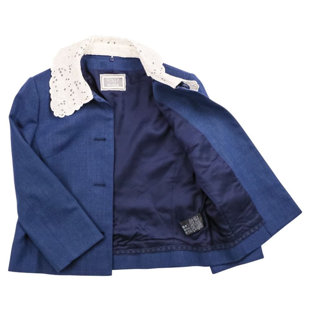 Other Other Foxey Lace Detachable Collar Setup Textile Suits 39454 DUTY FREE for USA Size ONE SIZE - 4 Thumbnail