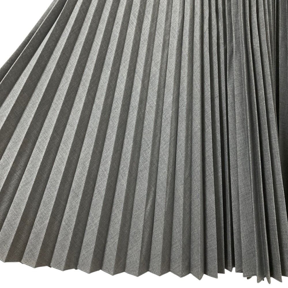 Theory Theory Theory STR WOOL SUIT Pleated Long Skirt Textile Skirts DUTY FREE for USA Size ONE SIZE - 4 Thumbnail