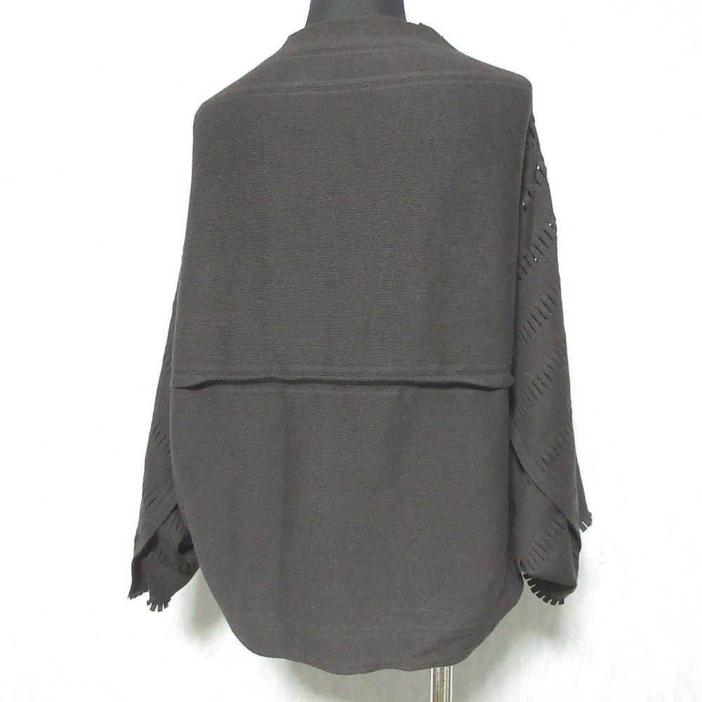 Issey Miyake Issey Miyake Issey Miyake Knit Poncho Cardigan Textile Tops IM02KO835 DUTY FREE for USA Size ONE SIZE - 2 Thumbnail