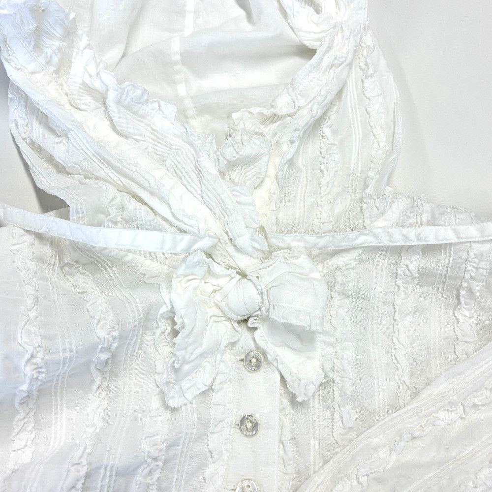 Other Other PINK HOUSE Ruffle Hoodie Shirt Textile Tops DUTY FREE for USA Size ONE SIZE - 8 Thumbnail