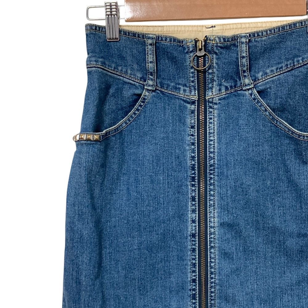 Hysteric Glamour Hysteric Glamour Hysteric Glamour Denim Skirt Textile Skirts DUTY FREE for USA Size ONE SIZE - 3 Thumbnail