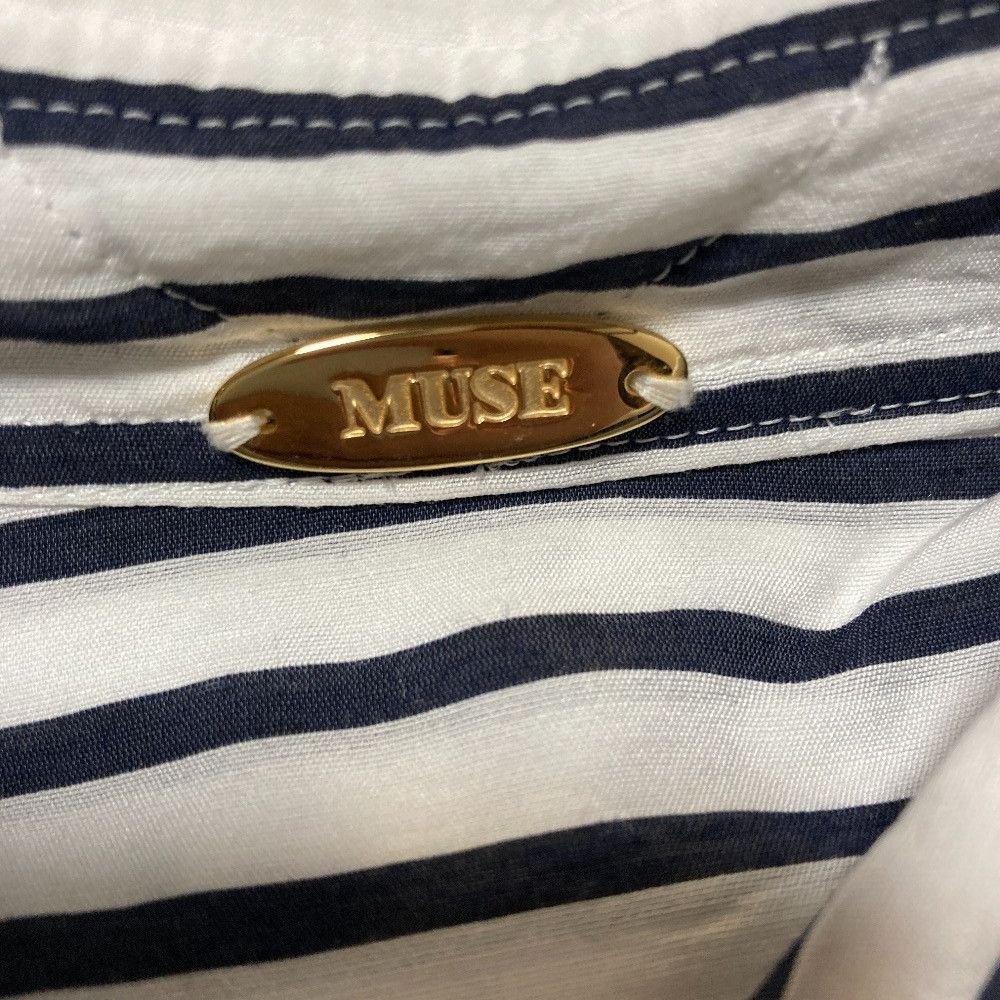 Other Other MUSE de Deuxieme Classe PARDIE STRIPE SHIRT blouse Textile Tops DUTY FREE for USA Size ONE SIZE - 4 Thumbnail