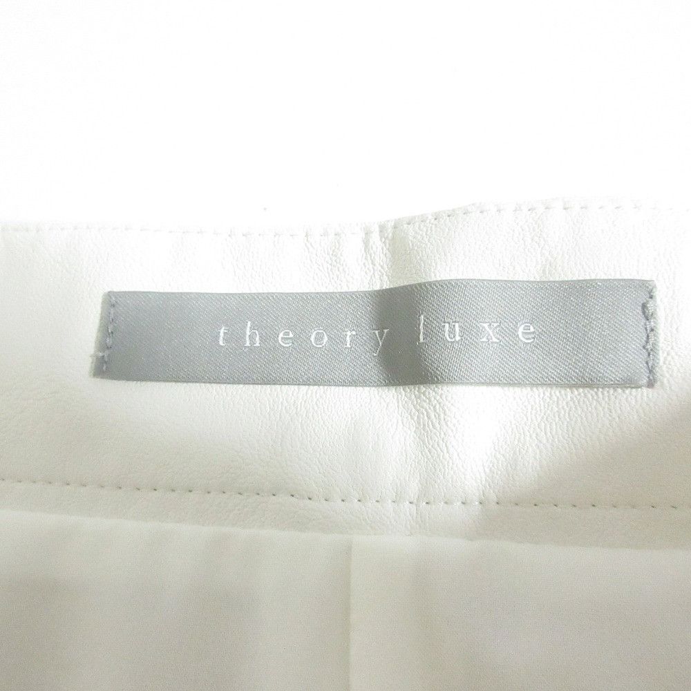Theory Theory theory luxe GWEN FAUX LEATHER GIO faux leather long skirt Plastic / Synthetic Skirts 03-5107315 DUTY FREE for USA Size ONE SIZE - 5 Thumbnail