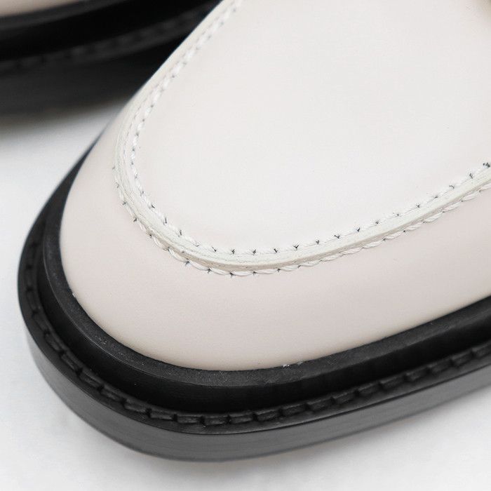 Hermes Hermes Hermes Leather Platform Loafers Leather Shoes WS222072Z DUTY FREE for USA Size ONE SIZE - 12 Thumbnail