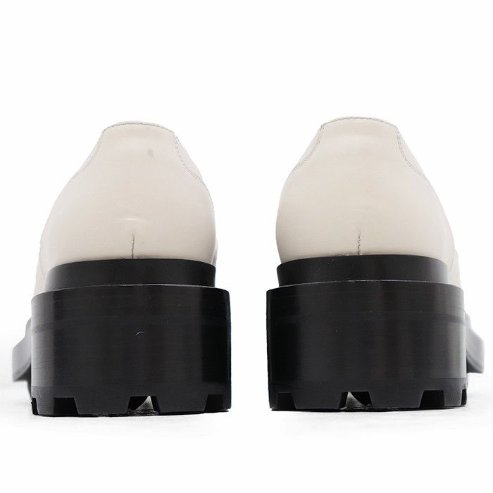 Hermes Hermes Hermes Leather Platform Loafers Leather Shoes WS222072Z DUTY FREE for USA Size ONE SIZE - 4 Thumbnail