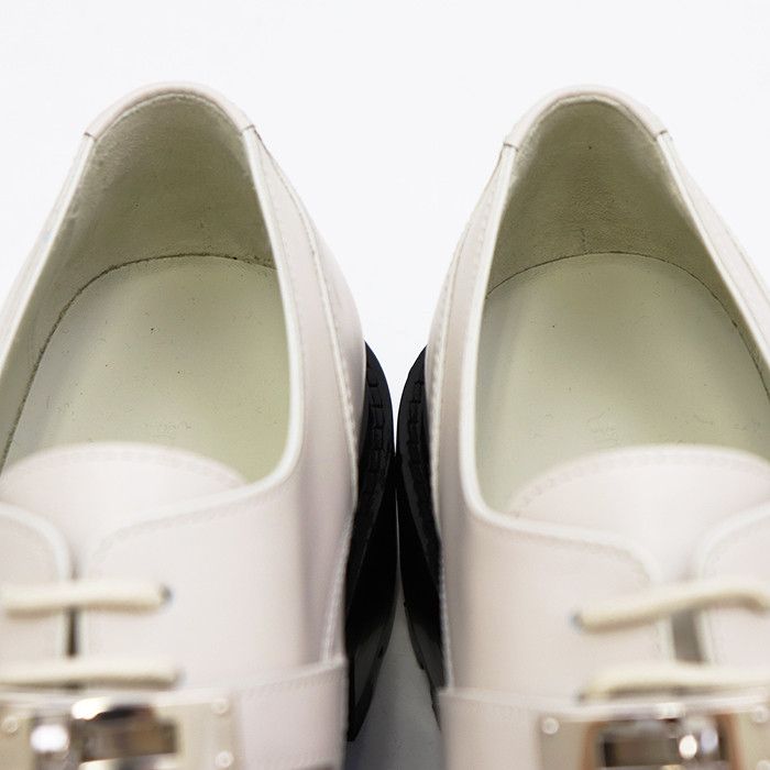 Hermes Hermes Hermes Leather Platform Loafers Leather Shoes WS222072Z DUTY FREE for USA Size ONE SIZE - 7 Thumbnail