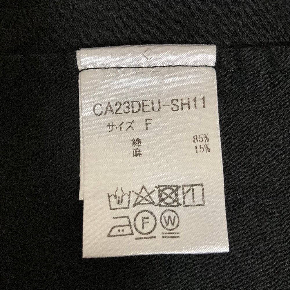 Other Other CELERI GATHERED Silk Blouse Textile Tops CA23DEU-SH11 DUTY FREE for USA Size ONE SIZE - 5 Thumbnail