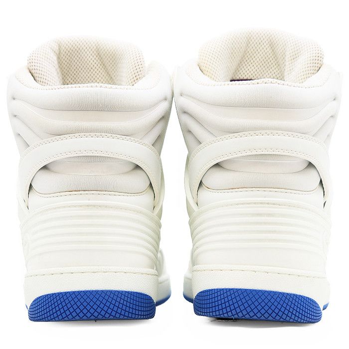 Gucci Gucci Gucci Basket Leather Sneakers Leather Shoes 661301 DUTY FREE for USA Size ONE SIZE - 4 Thumbnail