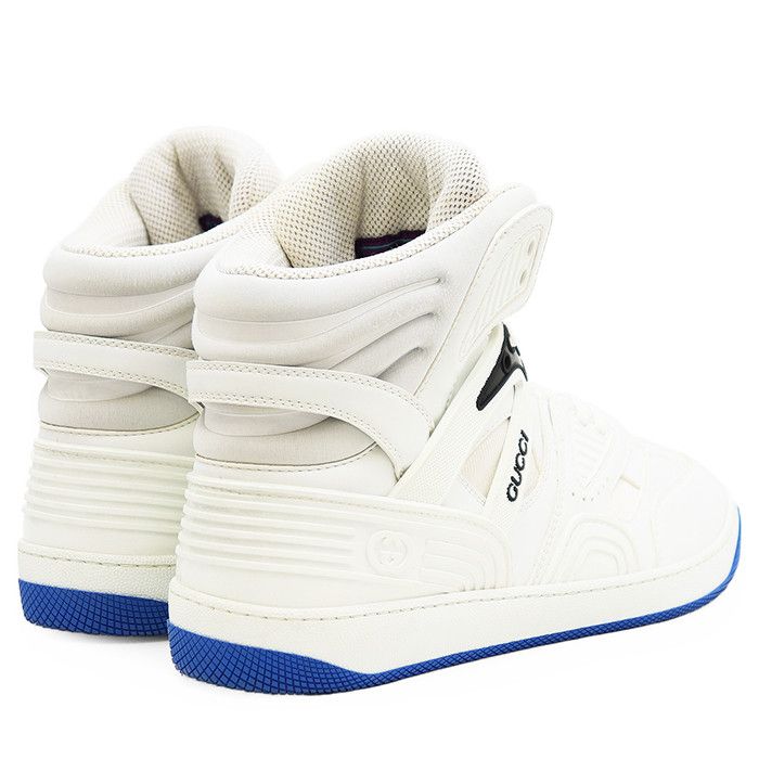 Gucci Gucci Gucci Basket Leather Sneakers Leather Shoes 661301 DUTY FREE for USA Size ONE SIZE - 17 Thumbnail