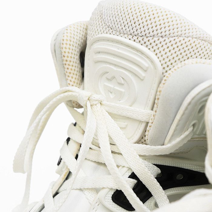 Gucci Gucci Gucci Basket Leather Sneakers Leather Shoes 661301 DUTY FREE for USA Size ONE SIZE - 14 Thumbnail