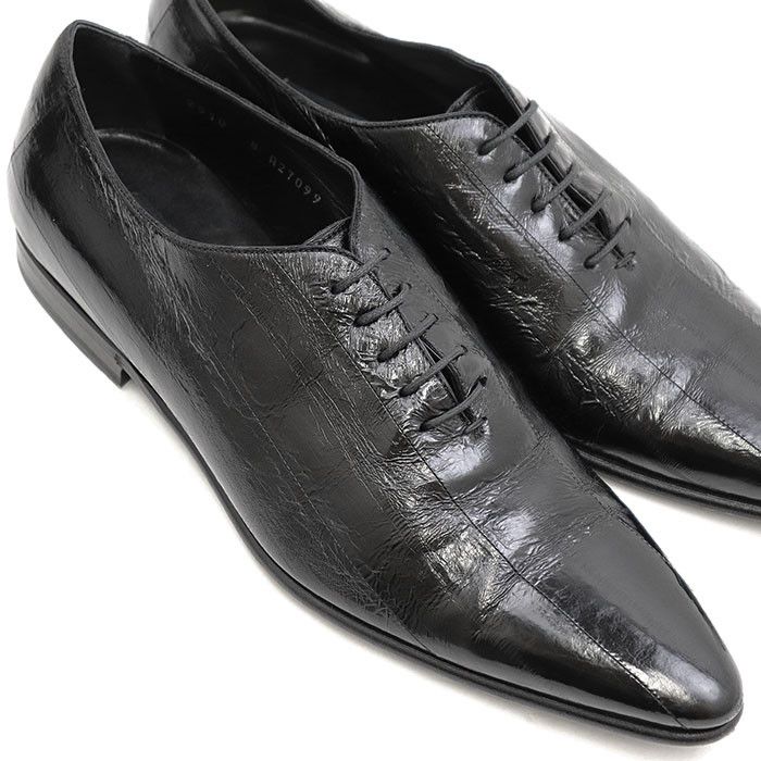 Dolce & Gabbana Dolce & Gabbana Dolce&Gabbana Eel Leather Derby Shoes Leather Shoes DUTY FREE for USA Size ONE SIZE - 12 Thumbnail