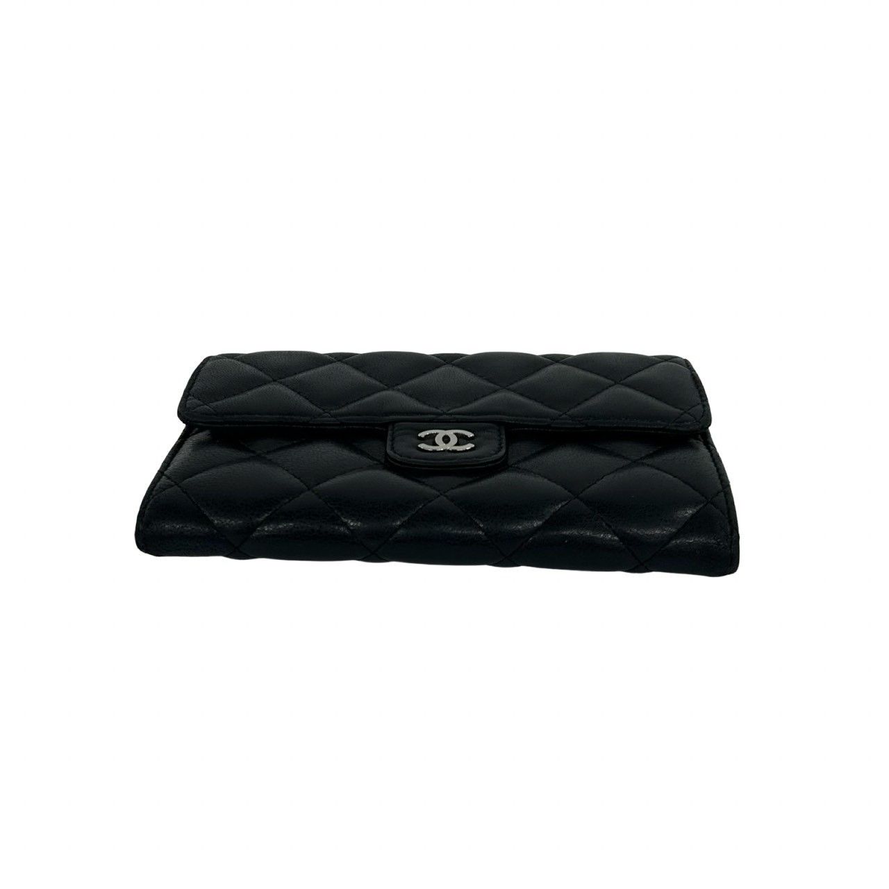 Chanel Chanel Chanel Matelasse Lambskin Wallet Leather Short Wallet DUTY FREE for USA Size ONE SIZE - 7 Thumbnail