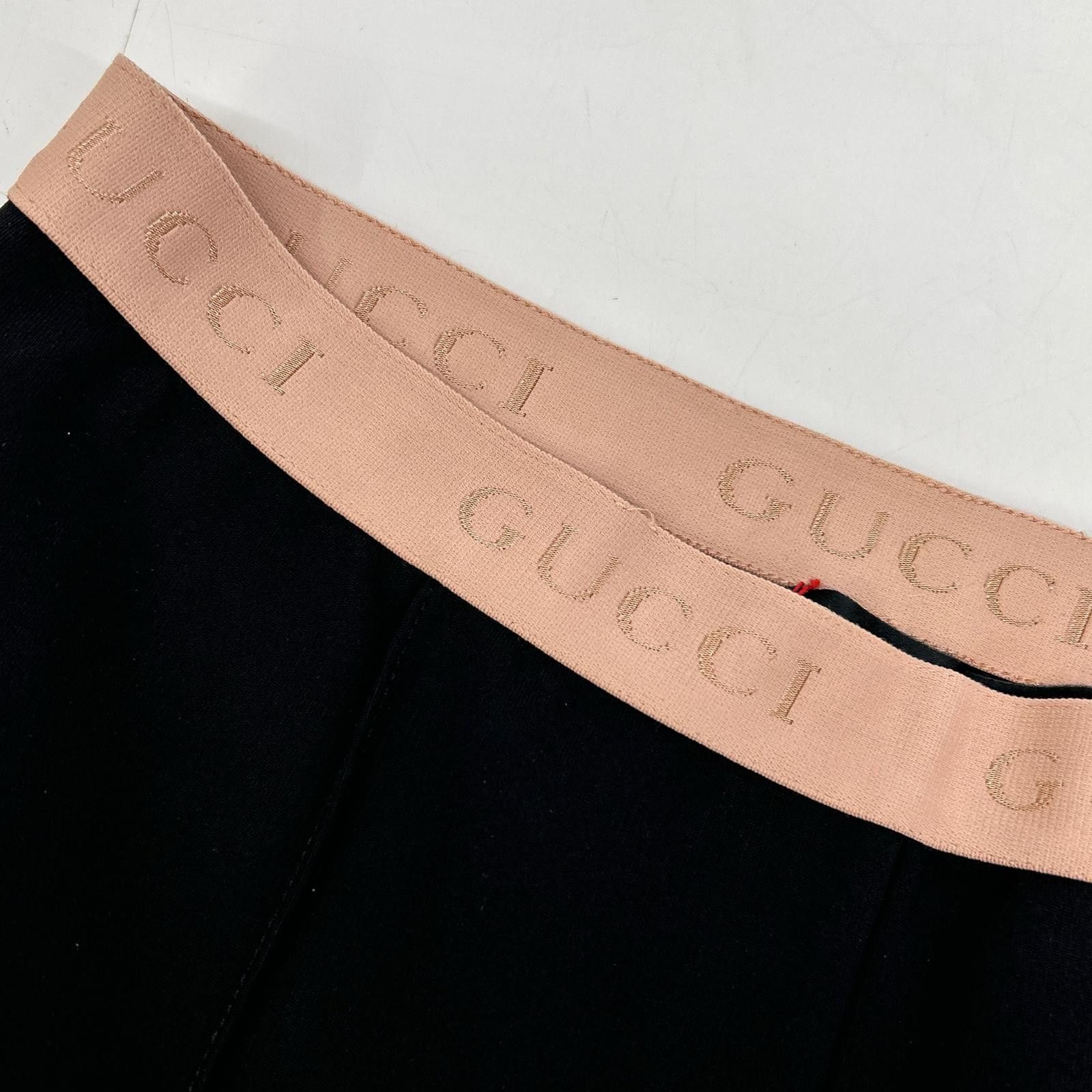 Gucci Gucci Gucci Rayon Blend Leggings Textile Bottoms 610943XJCCX DUTY FREE for USA Size ONE SIZE - 8 Thumbnail