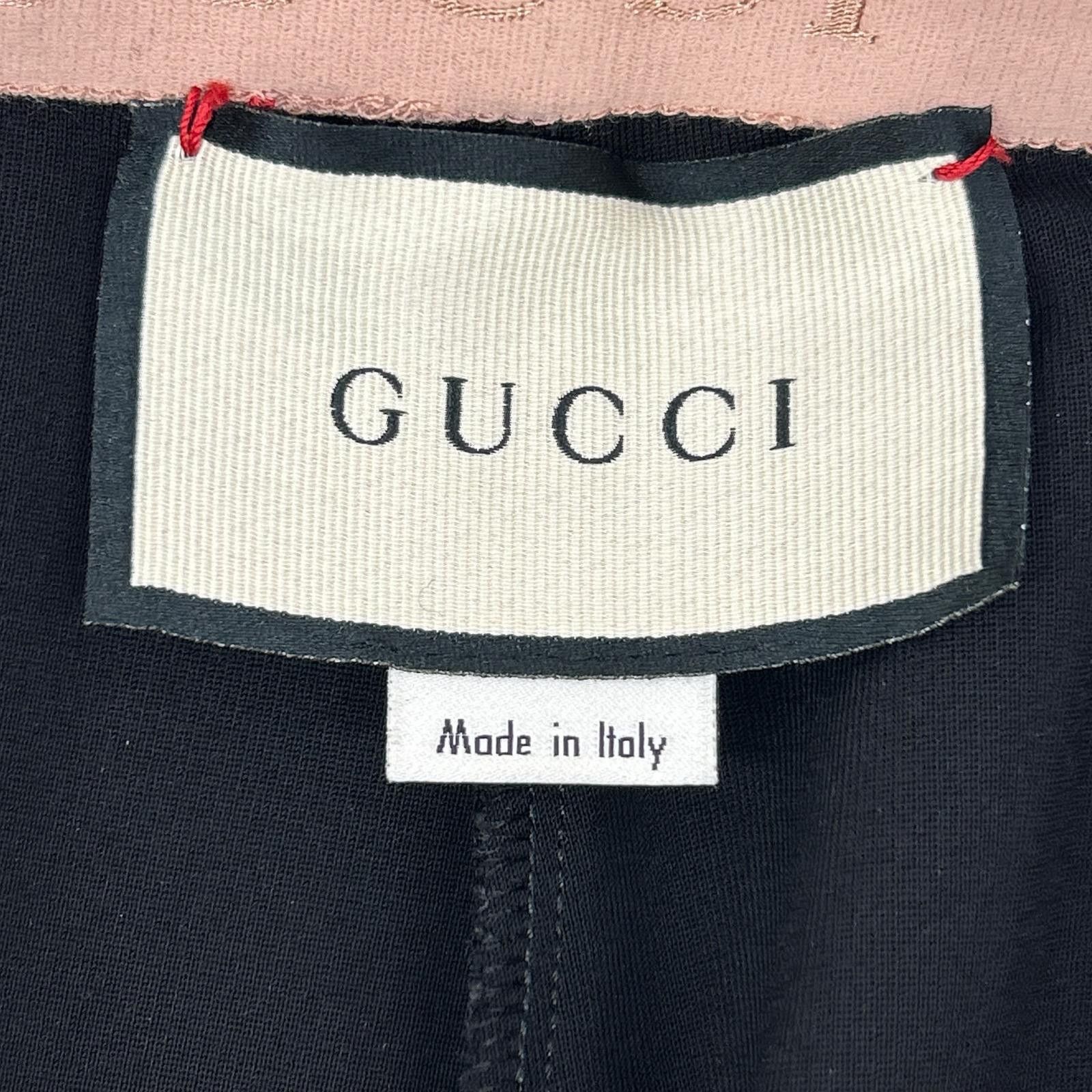 Gucci Gucci Gucci Rayon Blend Leggings Textile Bottoms 610943XJCCX DUTY FREE for USA Size ONE SIZE - 3 Thumbnail