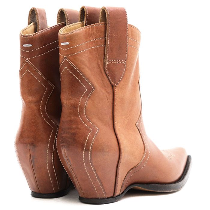 Maison Margiela Maison Margiela Maison Martin Margiela Leather Boots Leather Shoes DUTY FREE for USA Size ONE SIZE - 11 Thumbnail