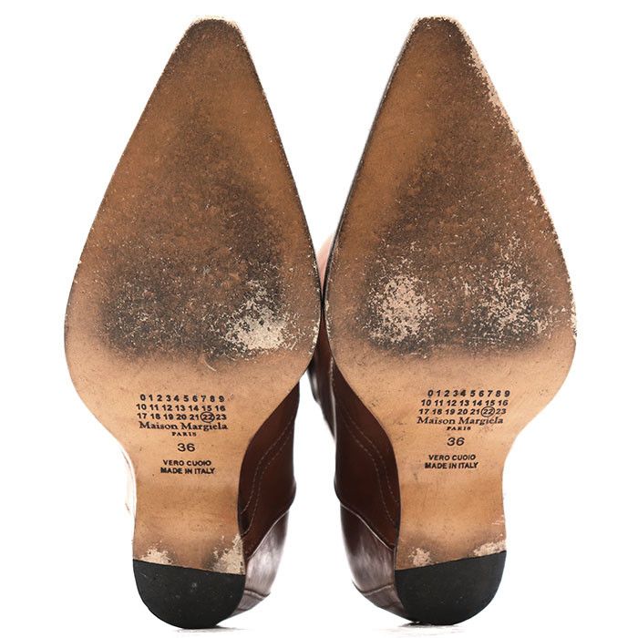 Maison Margiela Maison Margiela Maison Martin Margiela Leather Boots Leather Shoes DUTY FREE for USA Size ONE SIZE - 9 Thumbnail