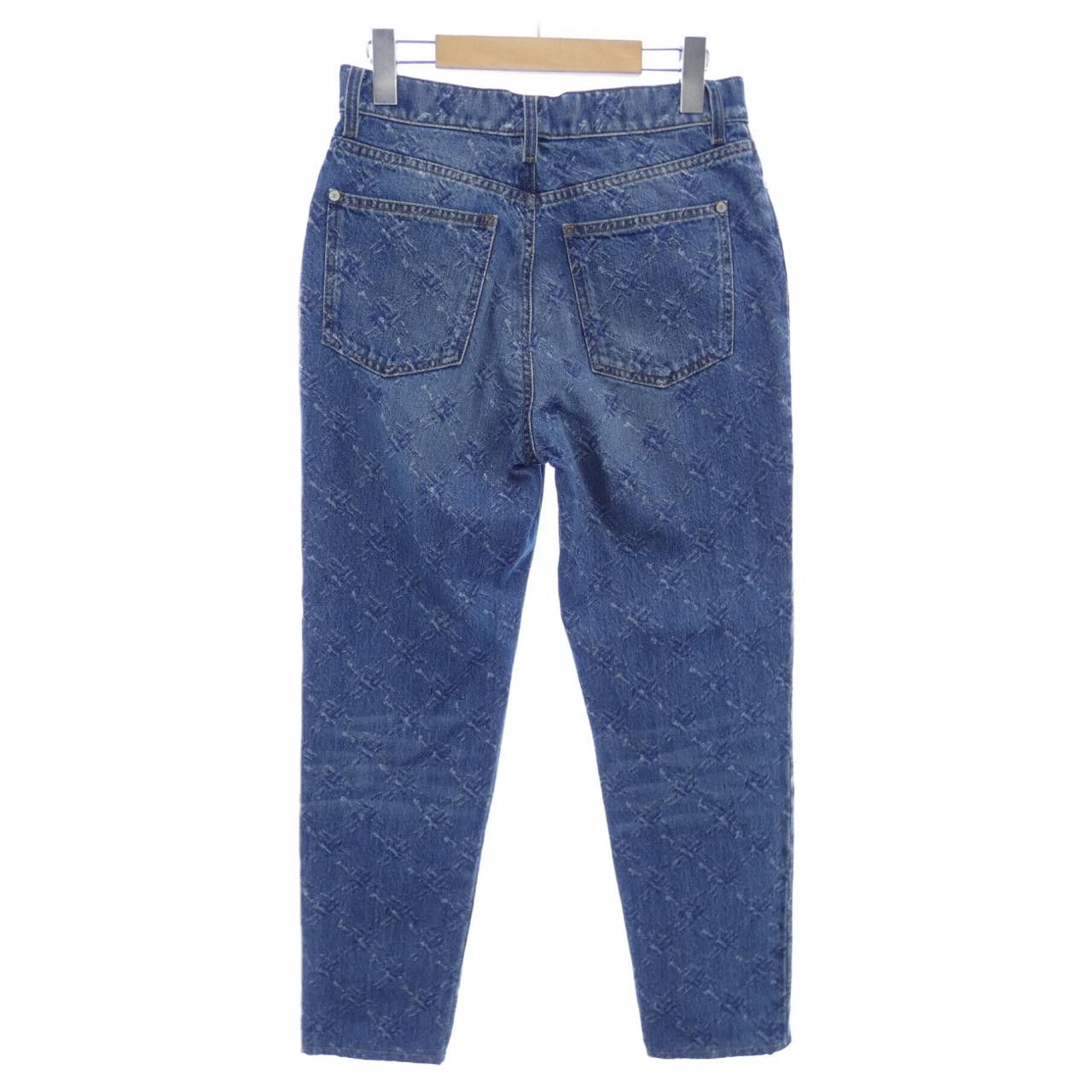 Chanel Chanel Chanel Denim Jeans Textile Jeans P62012V47626 DUTY FREE for USA Size ONE SIZE - 2 Thumbnail