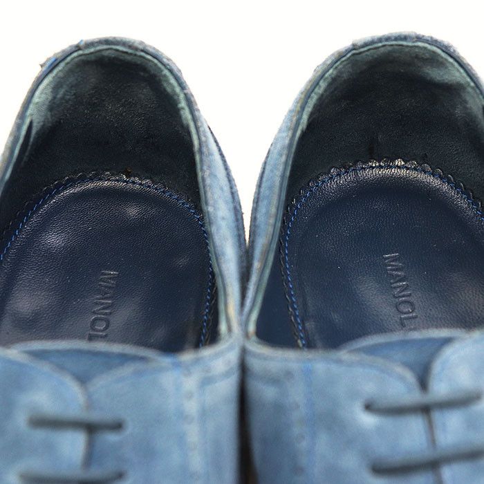 Manolo Blahnik Manolo Blahnik Manolo Blahnik Leather Oxford Shoes Leather Shoes DUTY FREE for USA Size ONE SIZE - 7 Thumbnail