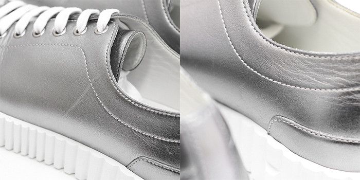 Hermes Hermes Hermes Cross Leather Platform Sneakers Leather Shoes DUTY FREE for USA Size ONE SIZE - 9 Thumbnail