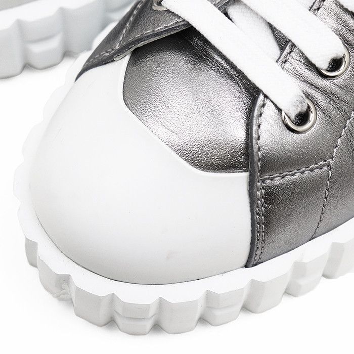 Hermes Hermes Hermes Cross Leather Platform Sneakers Leather Shoes DUTY FREE for USA Size ONE SIZE - 14 Thumbnail