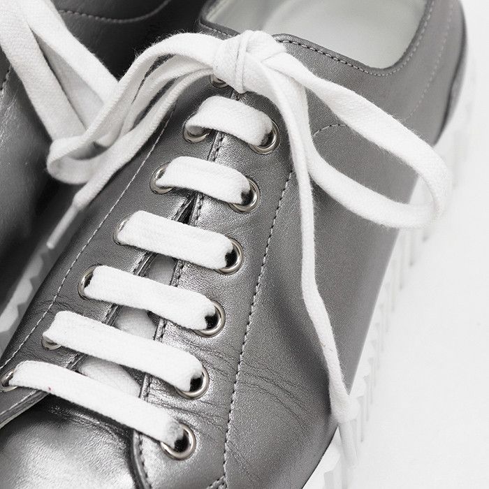Hermes Hermes Hermes Cross Leather Platform Sneakers Leather Shoes DUTY FREE for USA Size ONE SIZE - 13 Thumbnail