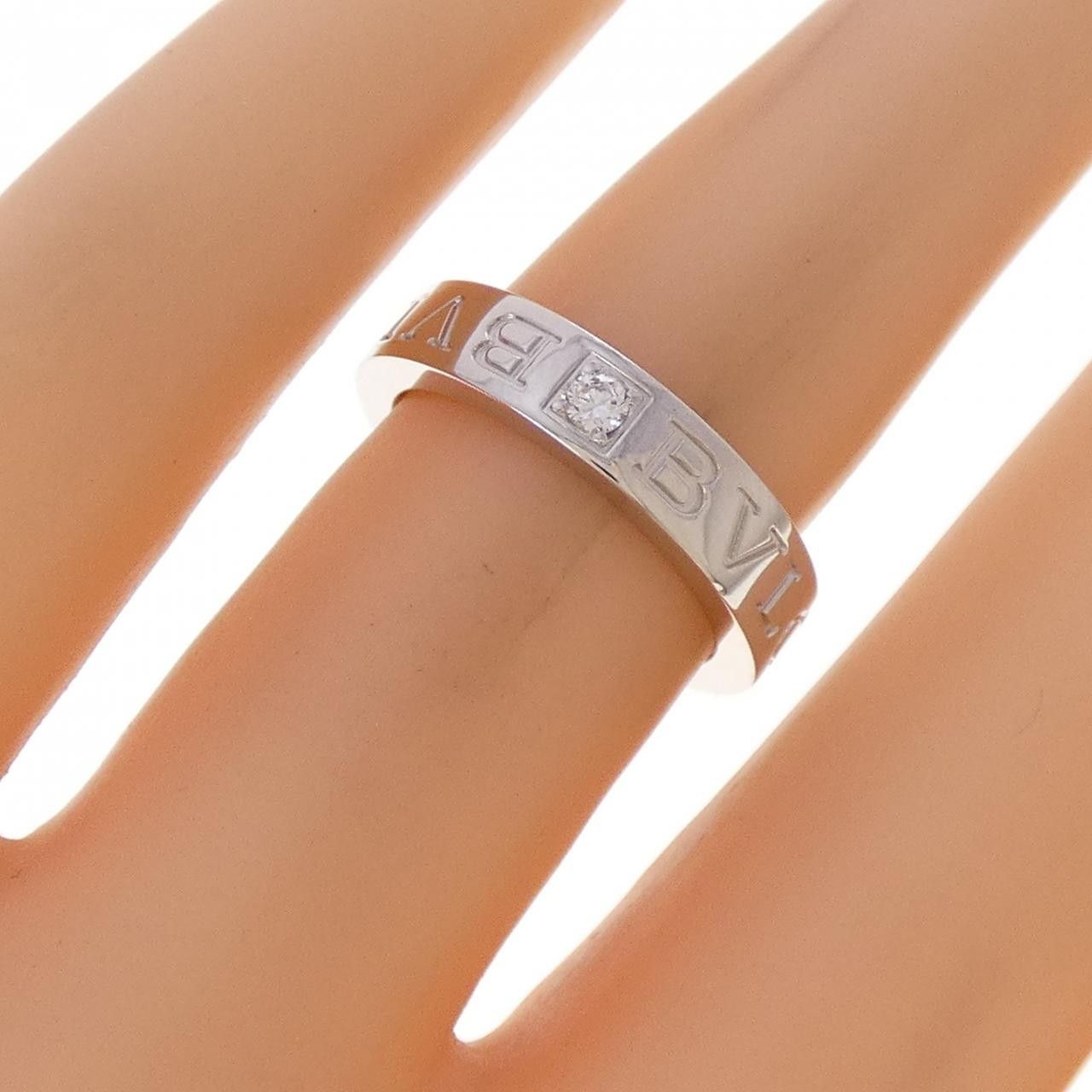 Bvlgari Bvlgari Bvlgari B.zero1 750 White Gold Diamond Ring Size 7 Precious Metal Ring AN853348 DUTY FREE for USA Size ONE SIZE - 5 Thumbnail