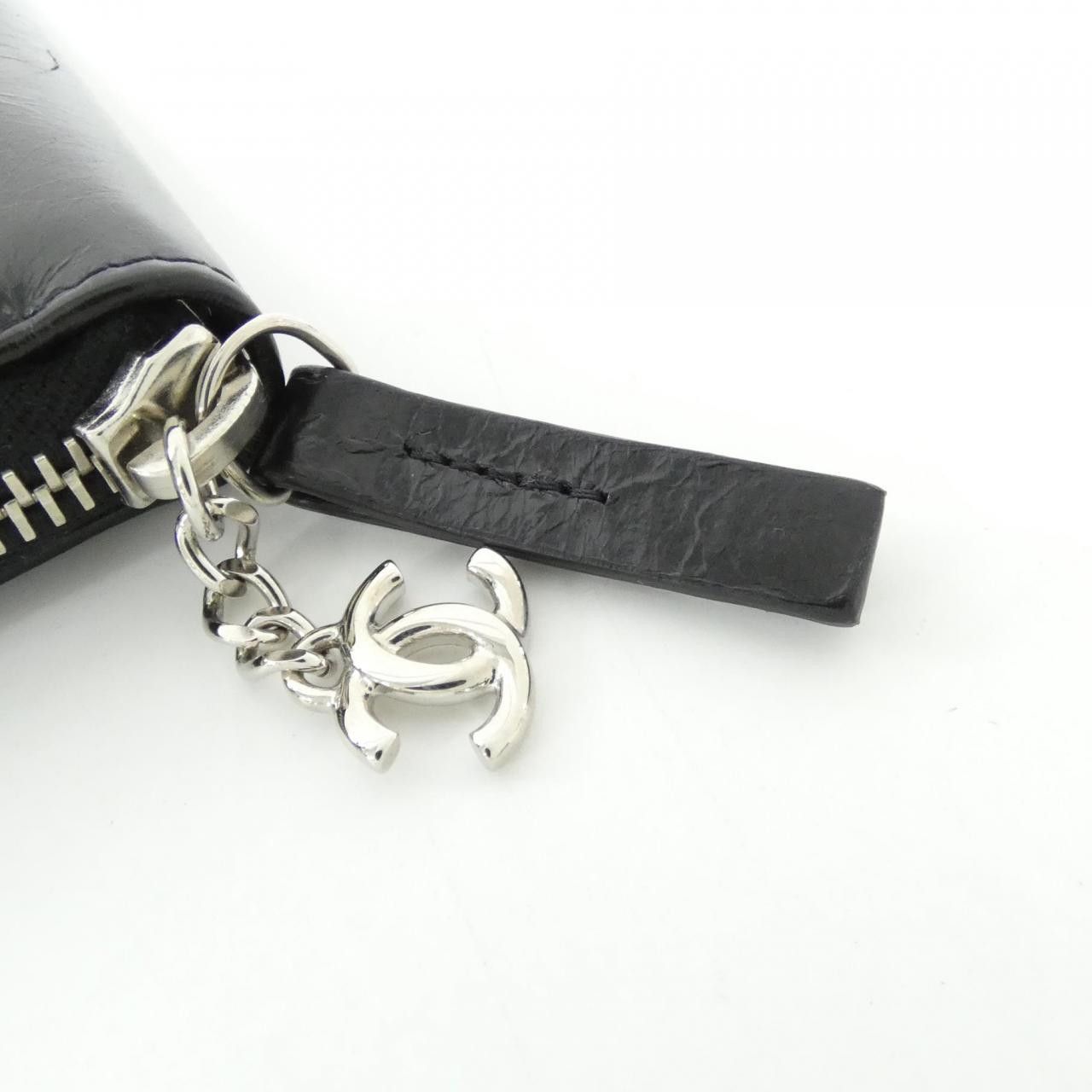Chanel Chanel Chanel Calf Long Wallet Leather Long Wallet 82190 DUTY FREE for USA Size ONE SIZE - 4 Thumbnail