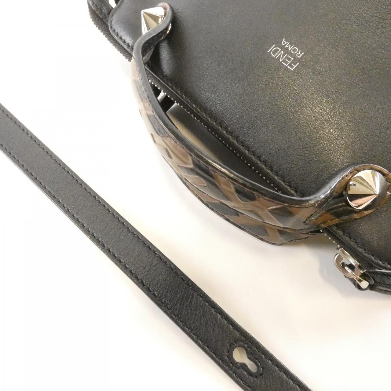 Fendi Fendi Fendi By The Way Small Calf Handbag Leather Crossbody Bag 8BL145A6CO DUTY FREE for USA Size ONE SIZE - 6 Thumbnail