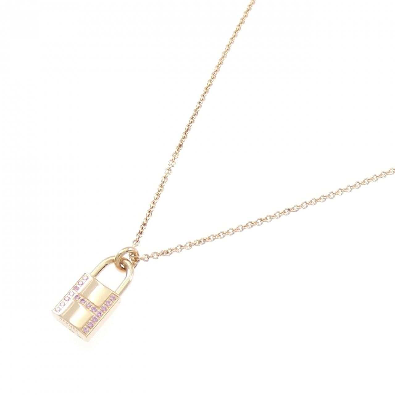 Hermes Hermes Hermes Kelly Cadenas 750 Pink Gold Necklace Precious Metal Necklace DUTY FREE for USA Size ONE SIZE - 2 Thumbnail