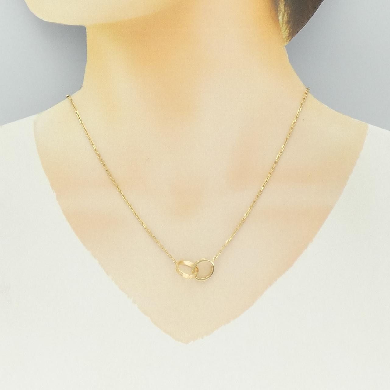 Cartier Cartier Cartier Baby Love 750 Yellow Gold Diamond Necklace Precious Metal Necklace B7013800 DUTY FREE for USA Size ONE SIZE - 5 Thumbnail