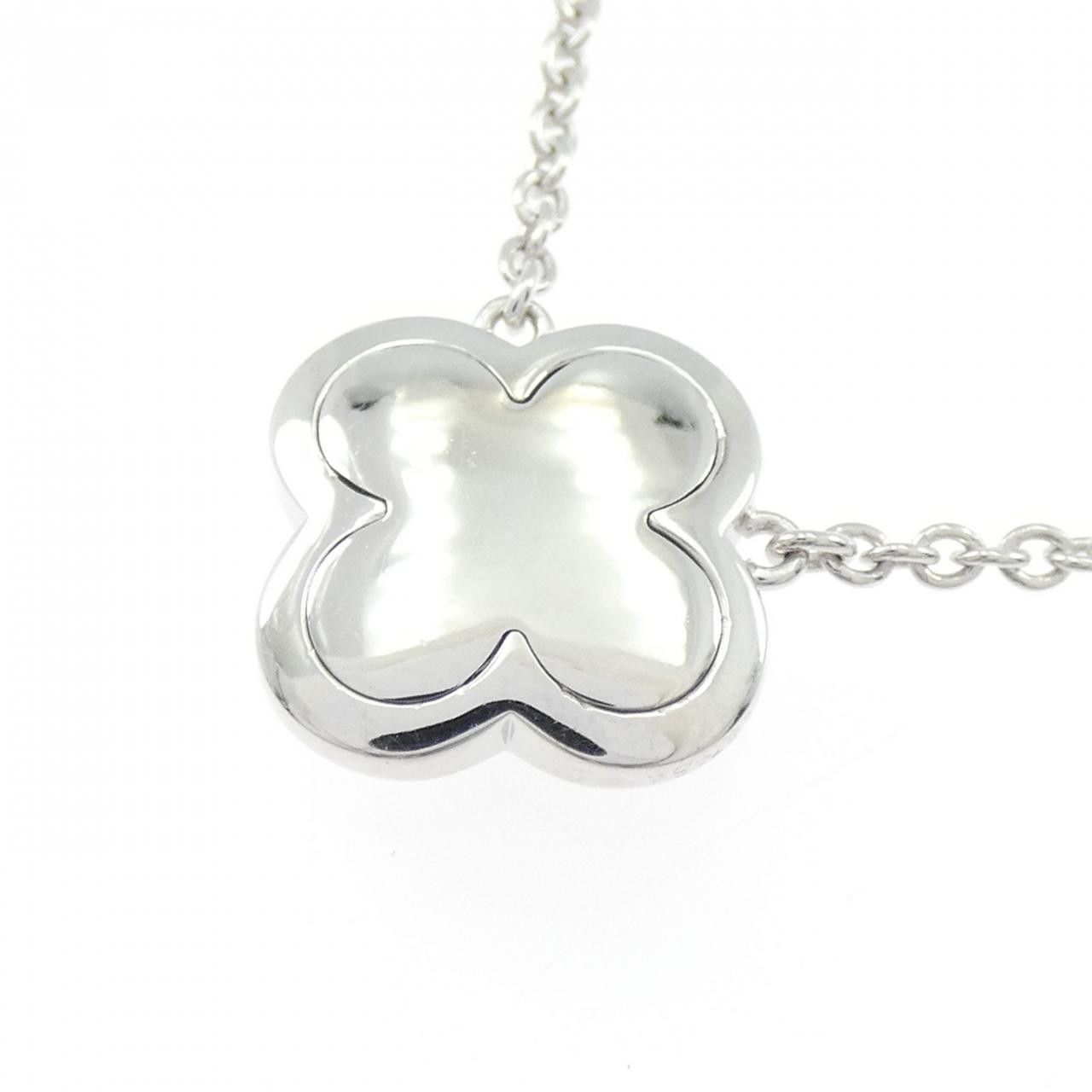 Van Cleef & Arpels Van Cleef & Arpels Van Cleef & Arpels Alhambra 750 White Gold Diamond Necklace Precious Metal Necklace VCARA39400 DUTY FREE for USA Size ONE SIZE - 4 Thumbnail
