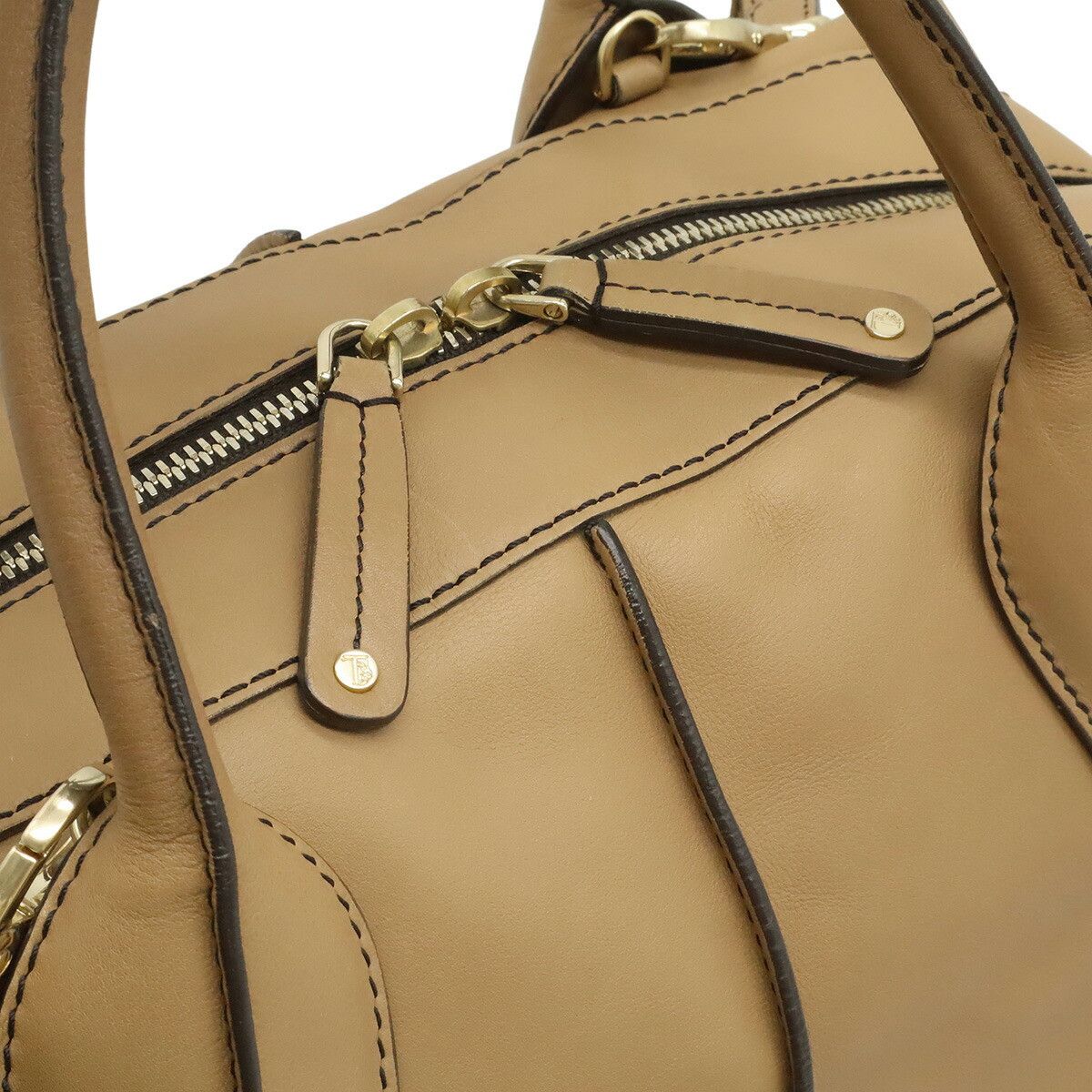 Tod's Tod's Tod's D-styling Leather 2way Handbag Leather Handbag DUTY FREE for USA Size ONE SIZE - 5 Thumbnail