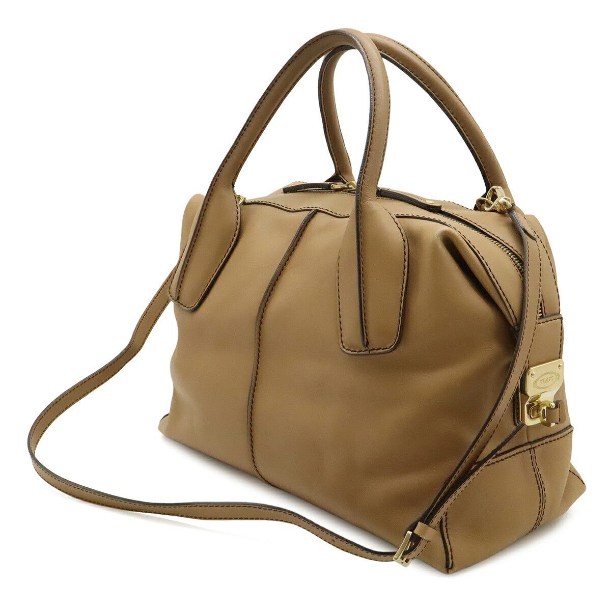Tod's Tod's Tod's D-styling Leather 2way Handbag Leather Handbag DUTY FREE for USA Size ONE SIZE - 2 Thumbnail