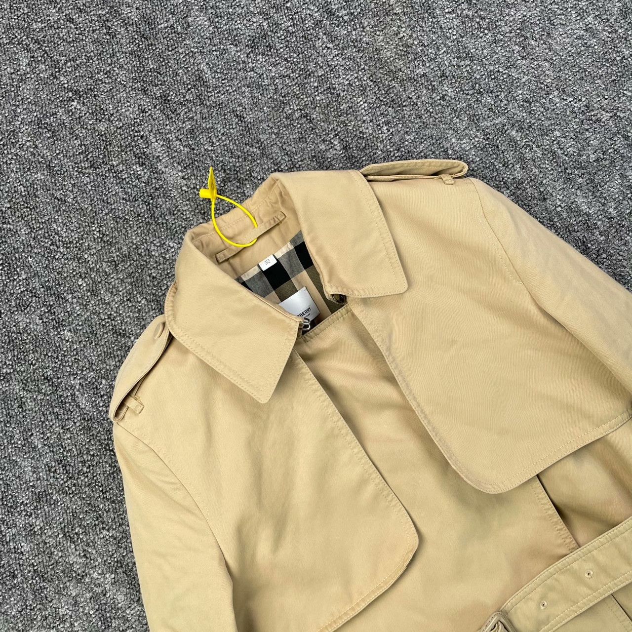 Burberry Burberry Brown Coat S Women Size S / US 4 / IT 40 - 5 Thumbnail