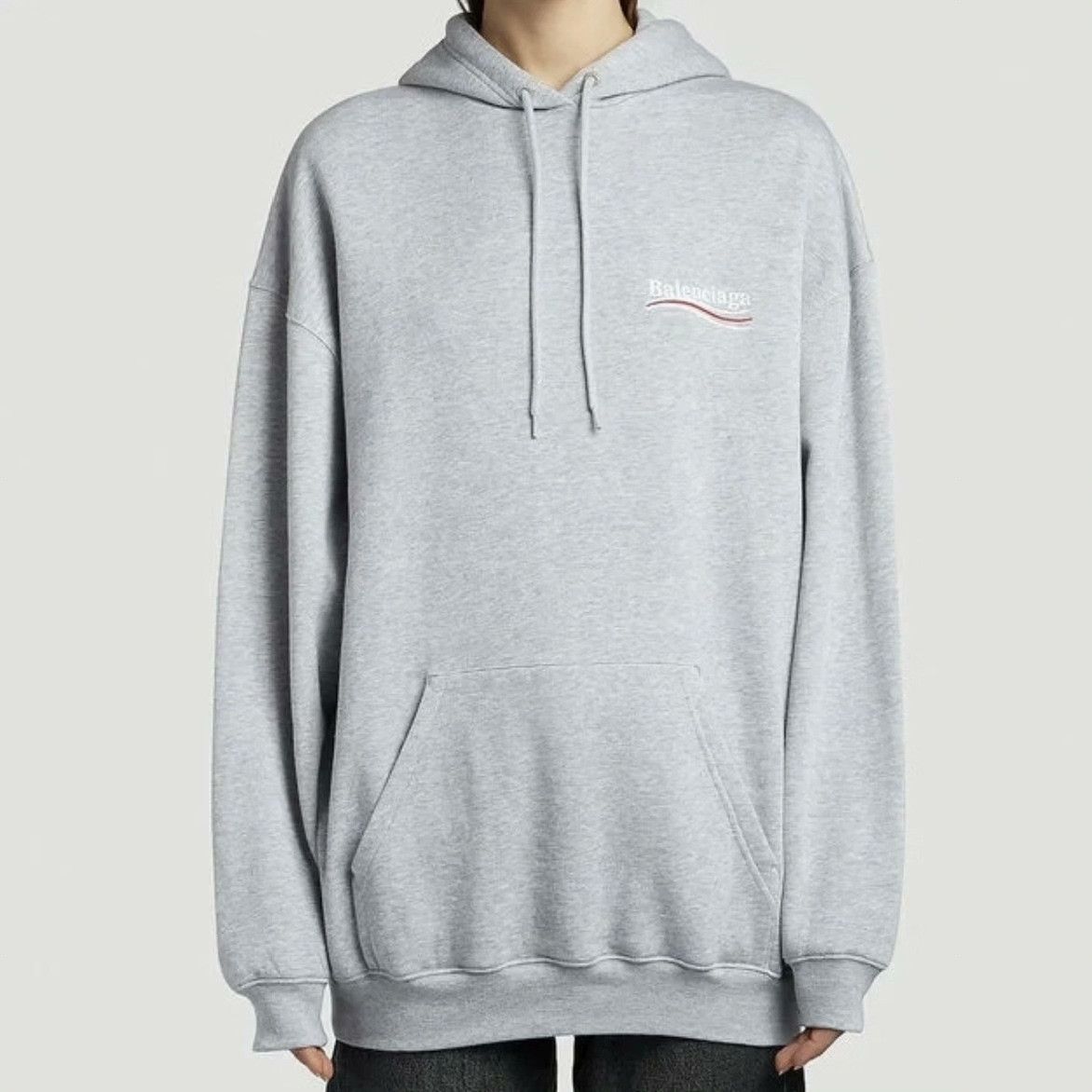 Balenciaga Balenciaga Embroidered Graphic Hoodie XS Women Size XS / US 0-2 / IT 36-38 - 5 Thumbnail