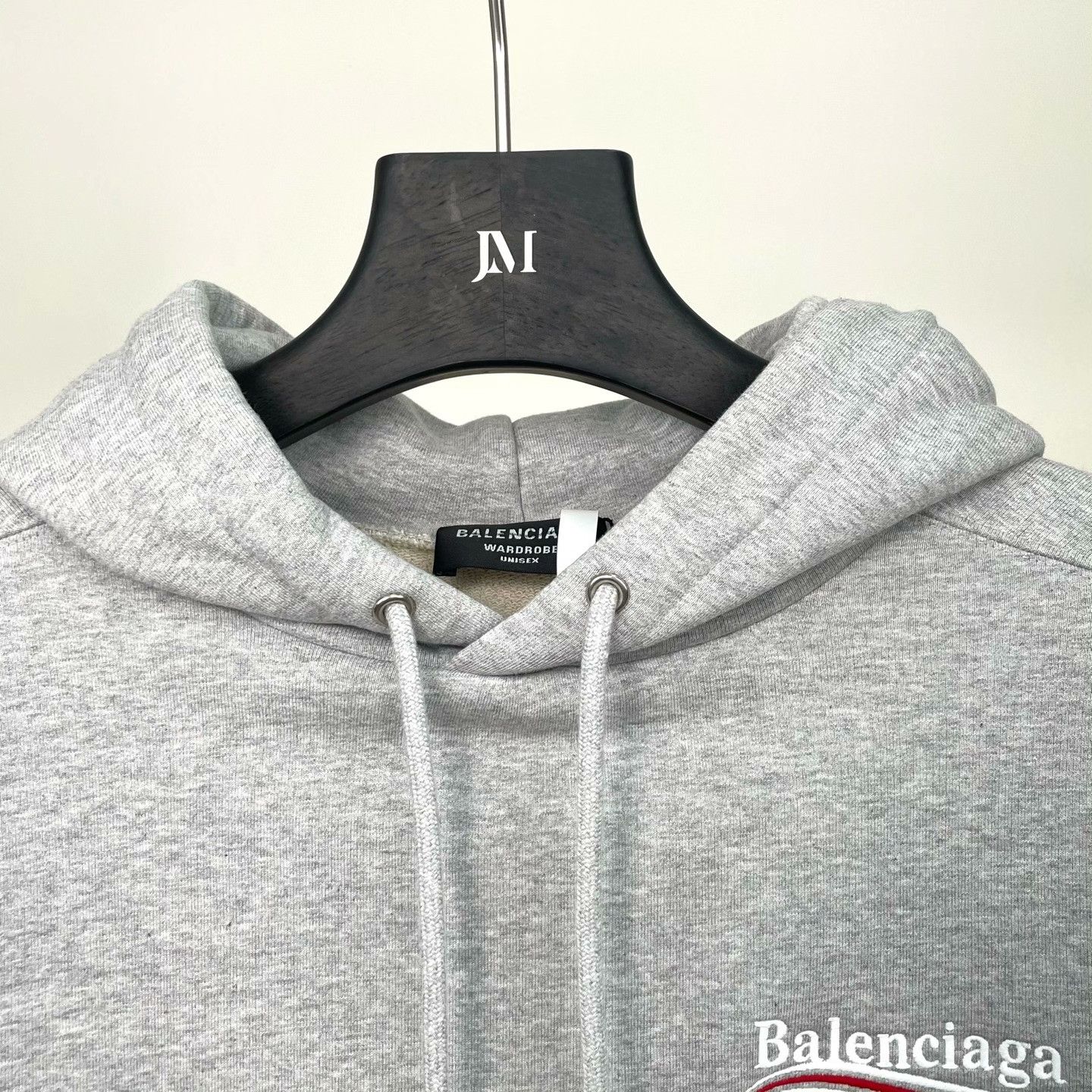 Balenciaga Balenciaga Embroidered Graphic Hoodie XS Women Size XS / US 0-2 / IT 36-38 - 4 Thumbnail