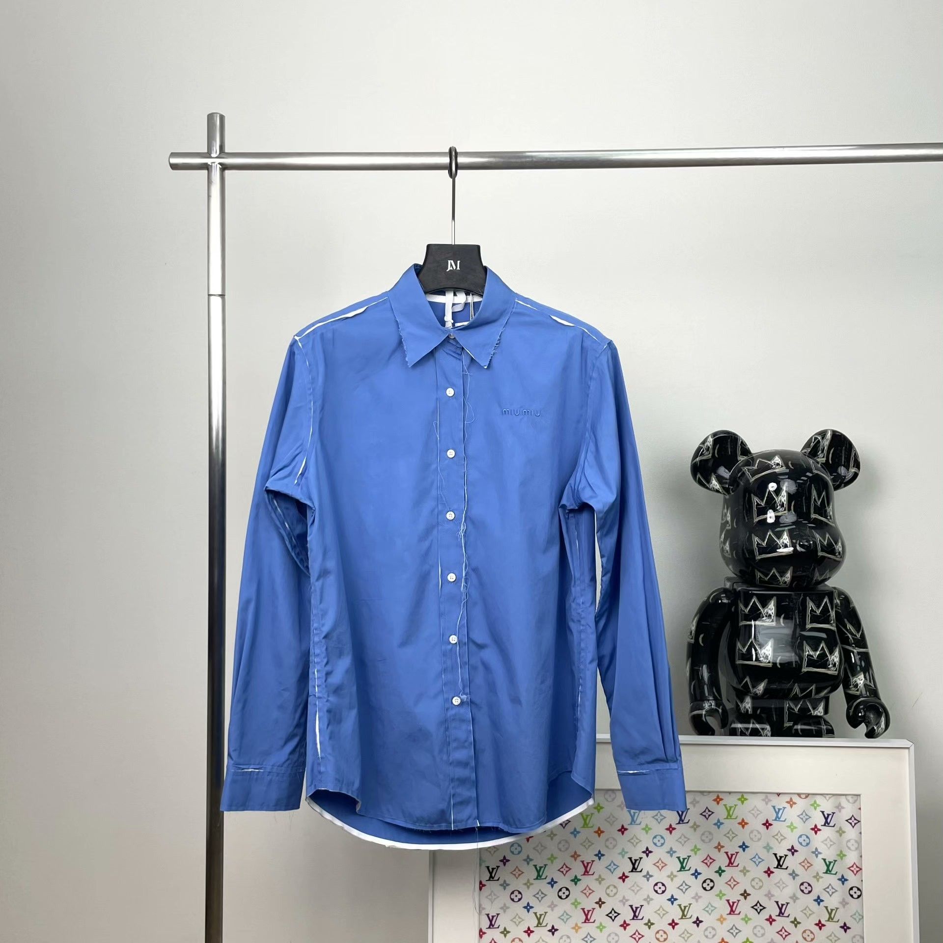 Miu Miu Miu Miu Button Up it_40 Women Size S / US 4 / IT 40 - 2 Thumbnail