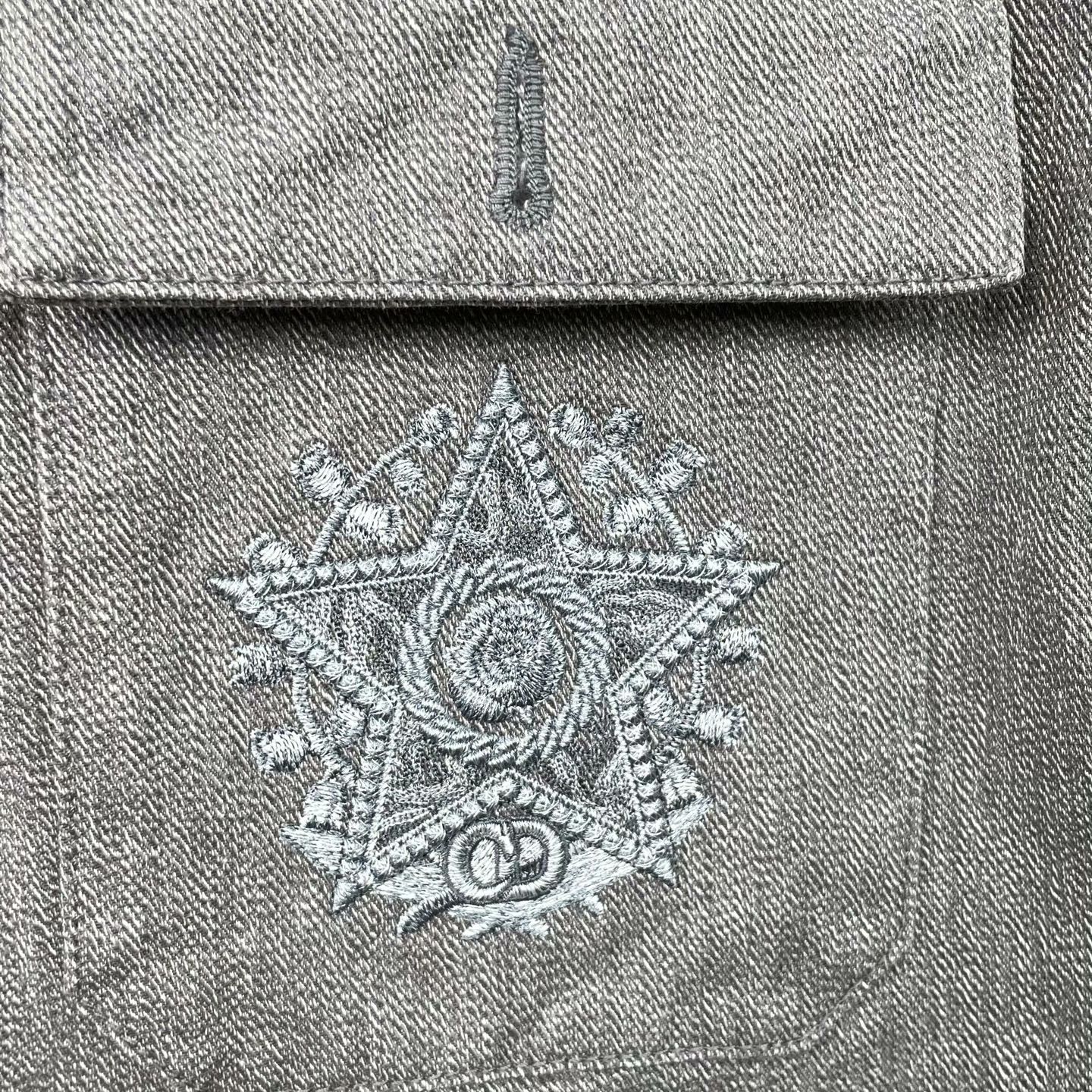 Dior Dior Retro Embroidered Shirt m Men Size US M / EU 48-50 / 2 - 4 Thumbnail